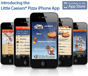 introducing the Little Caesars(r) Pizza iPhone App